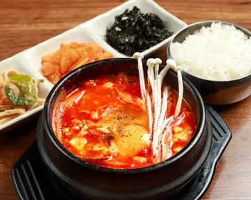 純豆腐_チゲ(ご飯・おかず3品付き)