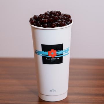 カメリア紅烏龍 タピオカミルクティー 茶花紅烏龍珍珠茶(L)