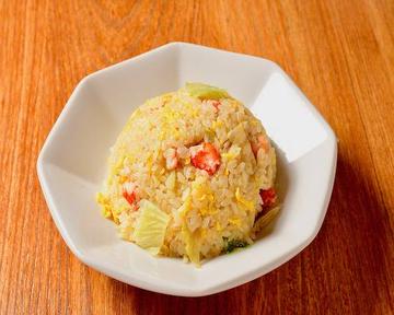 カニレタスチャーハン