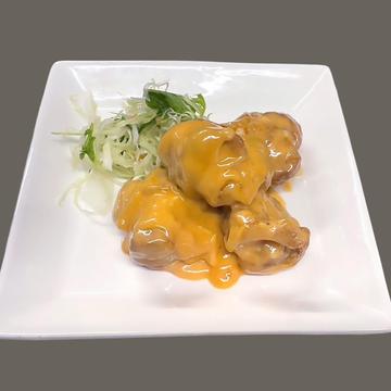 カラアゲのマヨソース Japanese Fried Chicken with Mayo Sauce