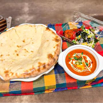 バターチキンチーズナンセット ButterChicken Cheese Naan Set