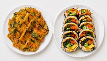チーズキンパ+チヂミ