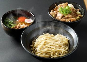 ご飯特盛無料!肉玉つけ麺・スタミナ丼セット