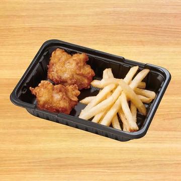 【359】鶏のから揚げ(2個)＆ポテト