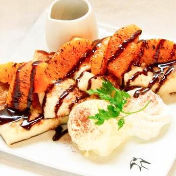 オレンジショコラフレンチトースト