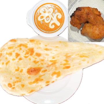 (B) カレーセット(Butter chicken set)