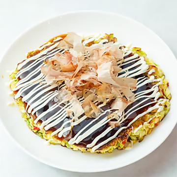 お好み焼き ミックス焼(いか・ぶた入り)