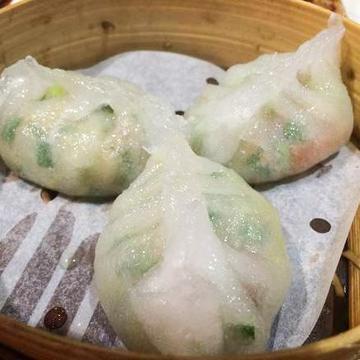 海老とニラの蒸し餃子 韭菜