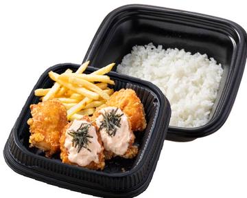 【キャベツをポテトに変更】”博多やまや”明太マヨ から揚げ合盛り弁当4個