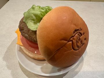ハンバーガー デザート付き