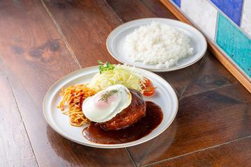 デミグラスハンバーグセット