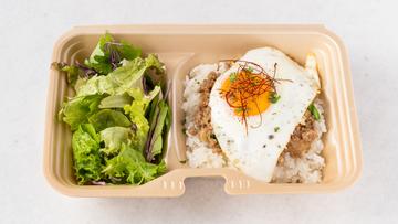 イベリコ豚のガパオライス弁当