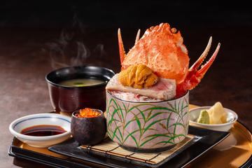 蟹長者競演・蟹極上海鮮丼