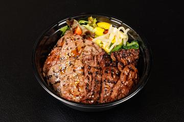 ロース・ハラミ弁当 肉増し(1.5 倍盛)