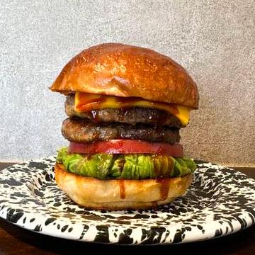 BBQダブルチーズバーガー