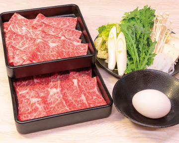 【すき焼き】黒毛和牛セット 1人前
