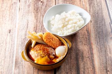 ハンバーグ丼