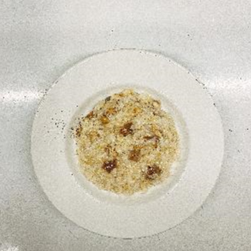ポルチーニのリゾット 麦米ヘルシー仕立て