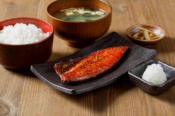 さばみりん干し定食
