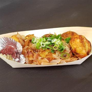 たこ焼き 梅しそ添え (8個) Takoyaki with plum shiso