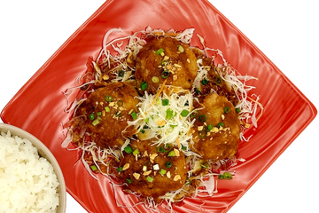 にんにく醤油・唐揚げ弁当