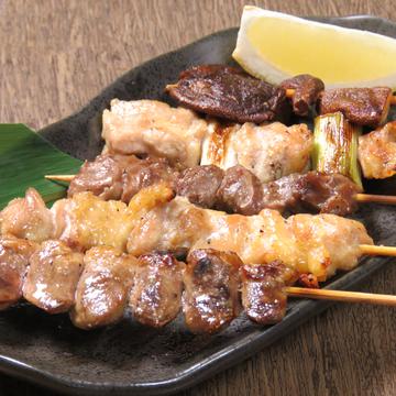 焼き鳥おまかせ五本盛合わせ