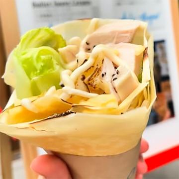 自家製チキンとあぶりチーズ
