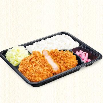 黒豚ロースかつ弁当 Black Pork Loin Cutlet Combo Meal