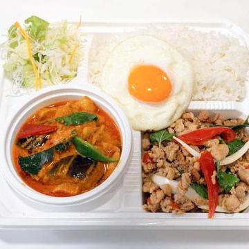 ガパオ・レッドカレーセット☆タイセレクト認定レストラン☆