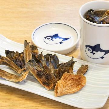 ひれ酒用のふぐひれ
