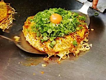 広島風お好み焼きネギ玉1枚