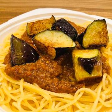 ナスミートソーススパゲッティー