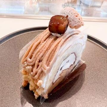 和栗のロールケーキ