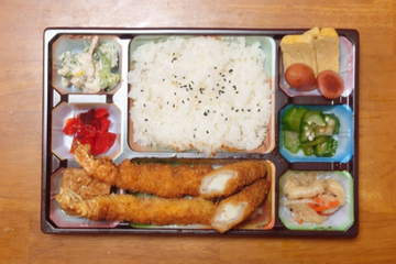 イカフライ＆エビフライ弁当