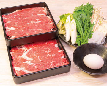 【すき焼き】牛肉セット 1人前