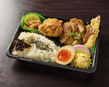 ③ももザンギ＆鶏チャーシュー弁当