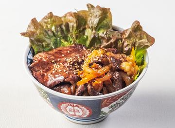 牛ハラミ・ホルモン2種丼
