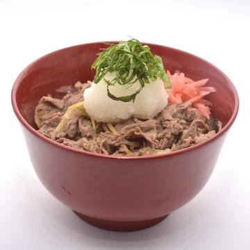 おろし牛丼