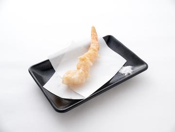 そば粉を使ったサクッとえび天ぷら