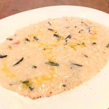 トリュフのチーズリゾット