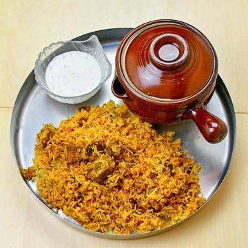 マトンのビリヤニ Mutton Biryani