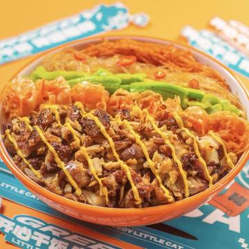 ハニーマスタード焼肉ビビンバ