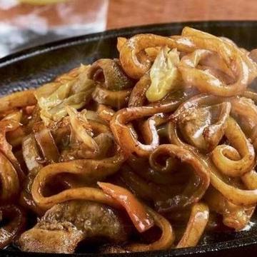 ソーキ焼うどん