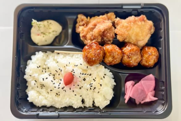 鶏唐つくね弁当