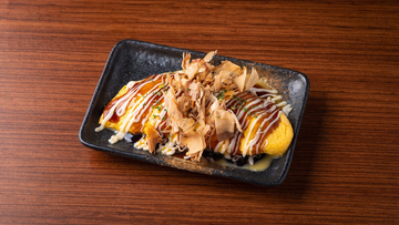 ふわとろお好み焼き風オムレツ