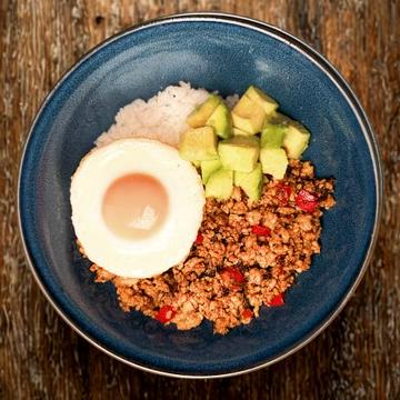 ごろっとアボカドガパオライス (Avocado)Gapao Rice