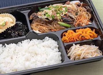 チャプチェ弁当japchae lunch box