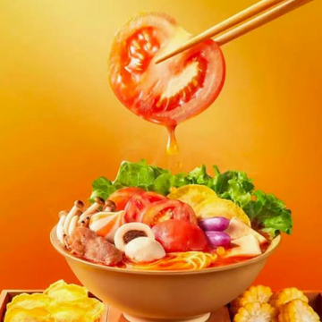 トマトスープ(麻辣底番茄味)