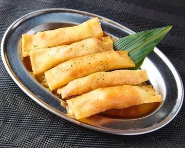 明太トッポギ春巻き5本