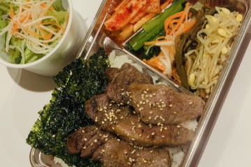 上カルビ・上ハラミ焼肉弁当